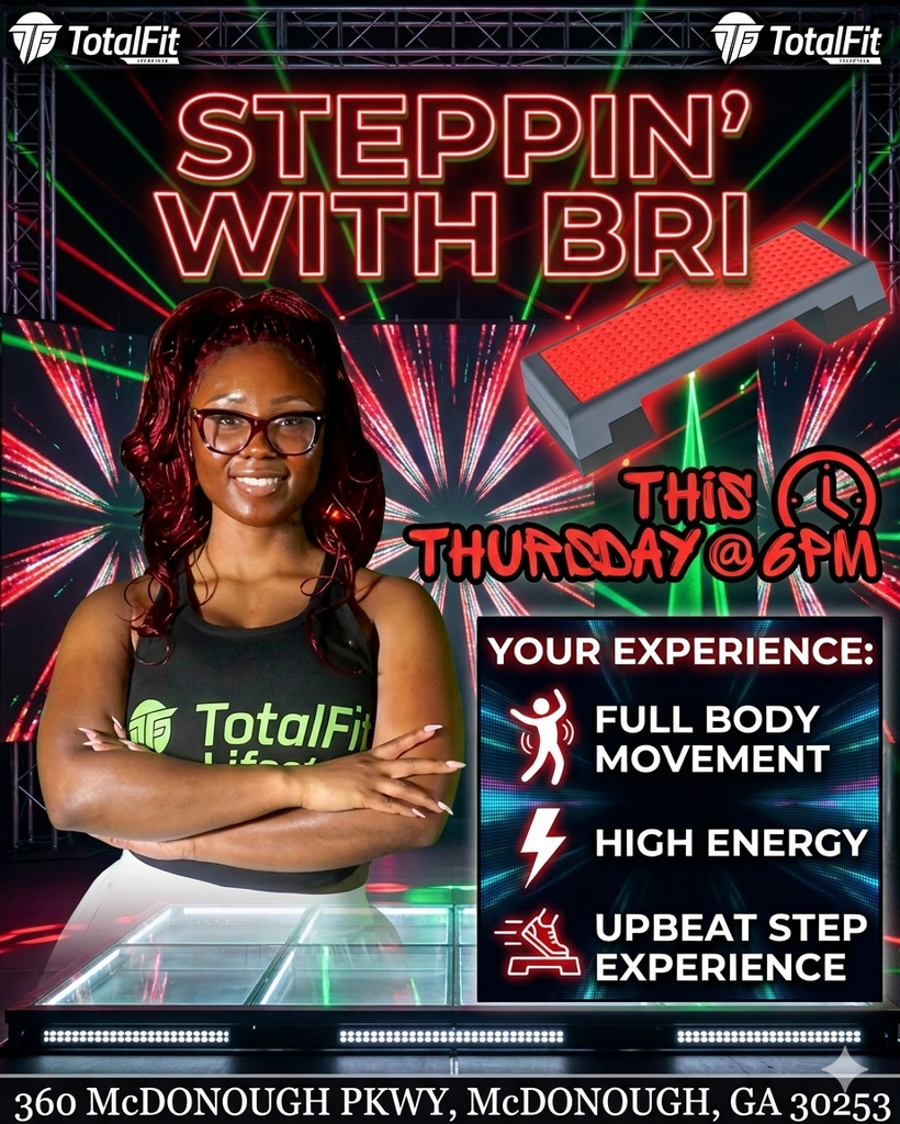TOTALFIT LIFESTYLE PRESENTS..HIP HOP STEP $25